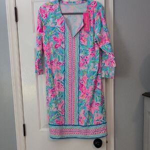Lilly Pulitzer Nadine Chilly Lilly Dress
